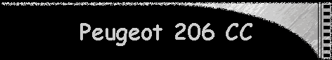 Peugeot 206 CC